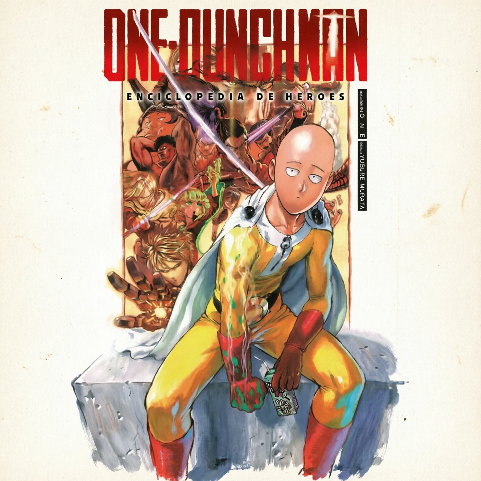 ONE PUNCH MAN ENCICLOPEDIA DE HÉROES-Mangas Panini-PANINI-Akibara Xpress