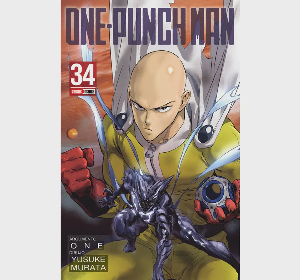 ONE PUNCH MAN N.34-Mangas Panini-PANINI-Akibara Xpress