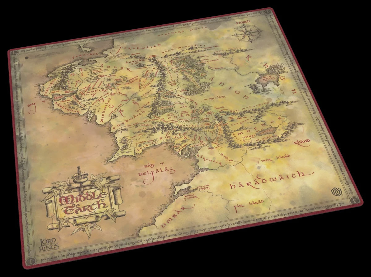 PLAYMAT OVERSIZED LORD OF THE RINGS PLACES OF MIDDLE EARTH-TCG-ULTIMATE GUARD-Akibara Xpress