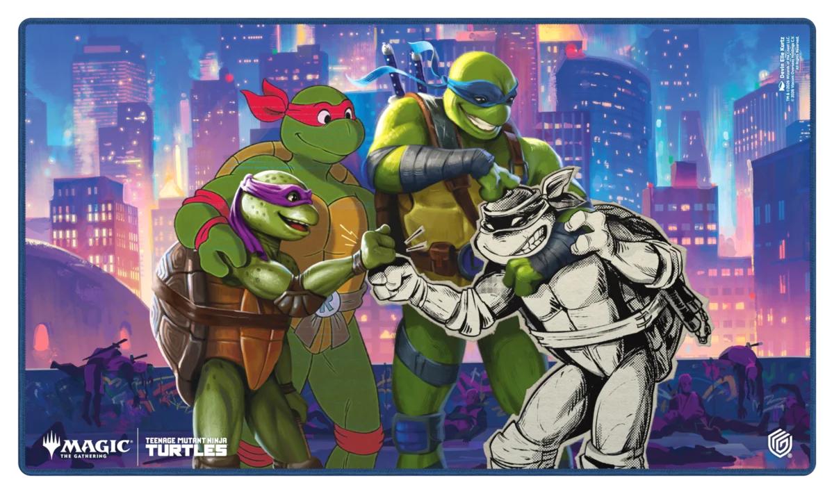 PLAYMAT TEENAGE MUTANT NINJA TURTLES FOREVER-TCG-ULTIMATE GUARD-Akibara Xpress