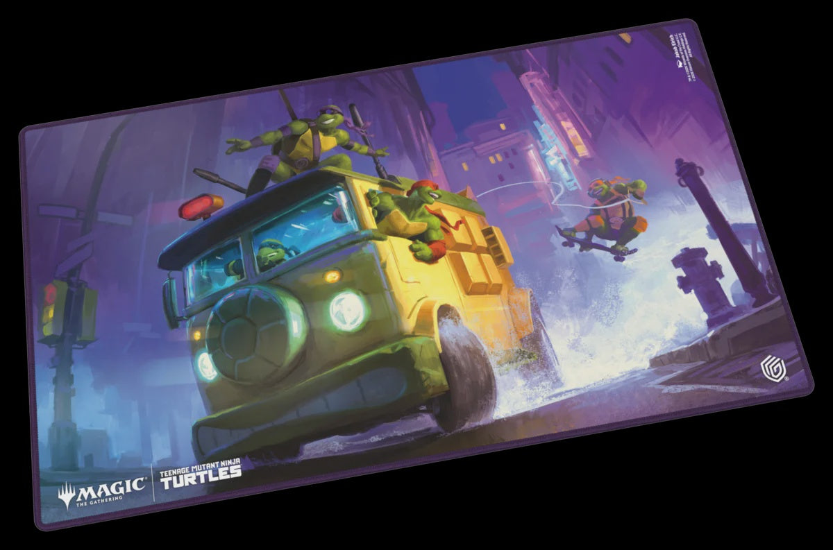 PLAYMAT TEENAGE MUTANT NINJA TURTLES TURTLE VAN-TCG-ULTIMATE GUARD-Akibara Xpress