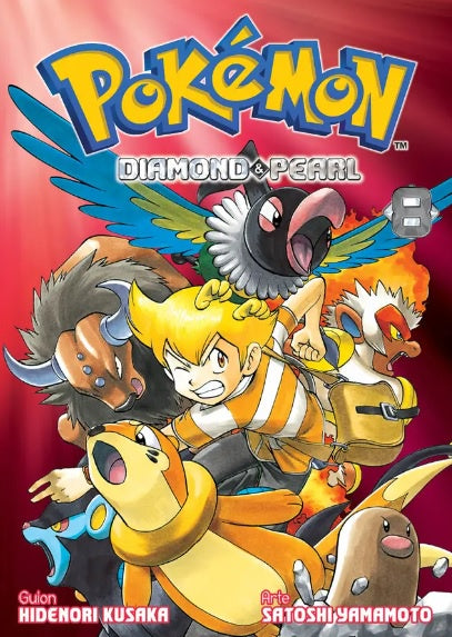 POKEMON DIAMOND & PEARL PLATINUM N.8-Mangas Panini-PANINI-Akibara Xpress