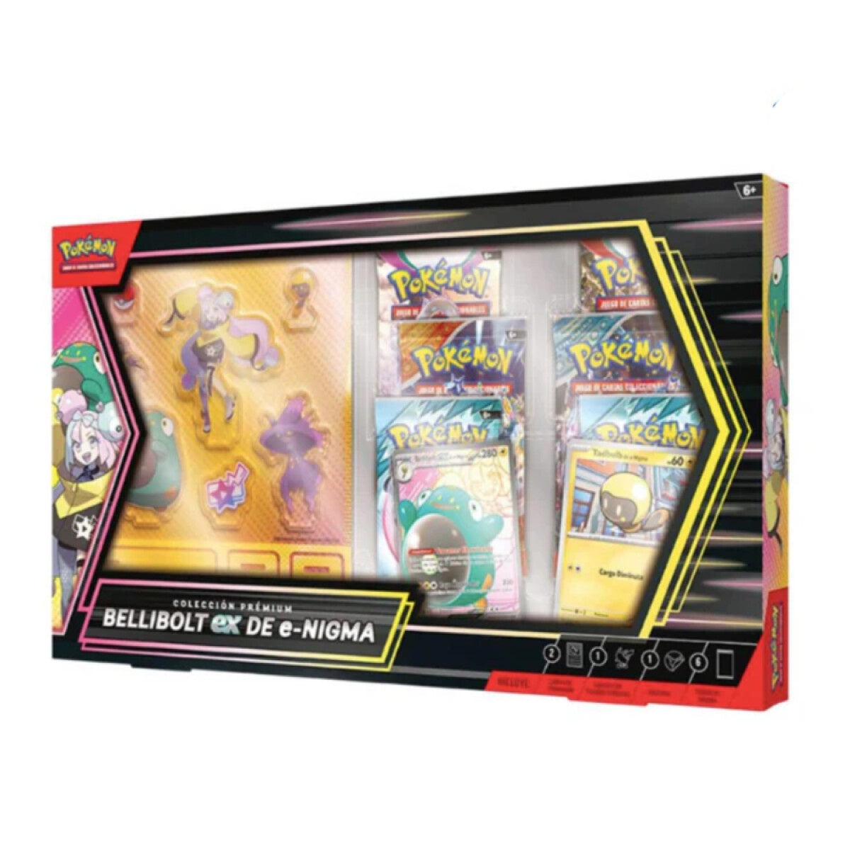 POKEMON TCG COLECCION PREMIUM BELLIBOLT EX DE ENIGMA