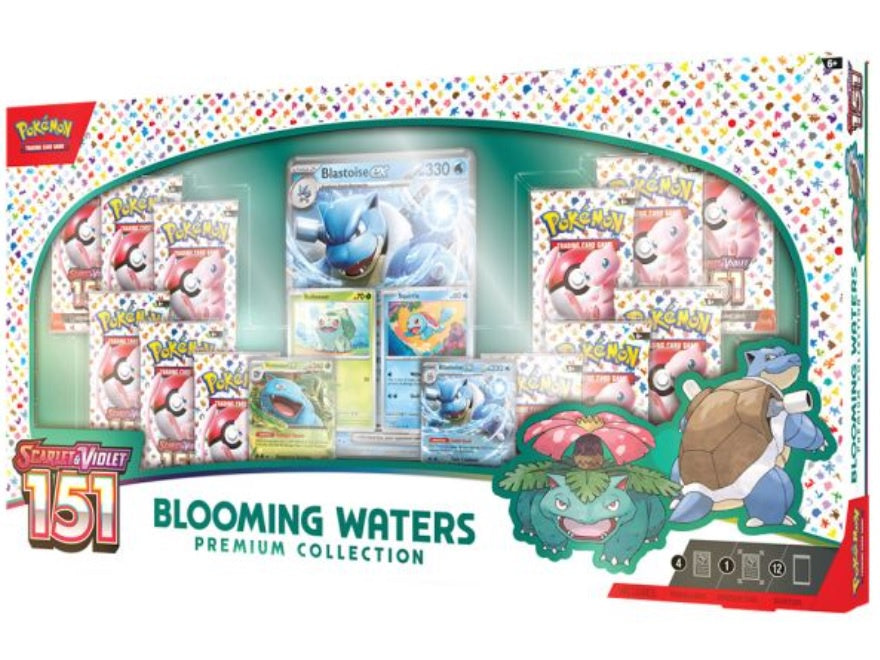 POKEMON TCG BLOOMING WATERS PREMIUM COLLECTION-TCG-Juegos de Mesa-Akibara Xpress