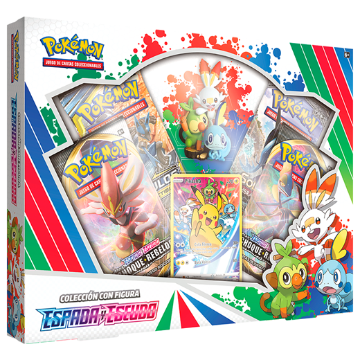 POKEMON TCG COLECCION REINADO ESCALOFRIANTE-Juegos De Mesa-PANINI-Akibara Xpress