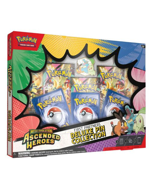 POKEMON TCG FIRST PARTNERS DELUXE PIN COLLECTION INGLES-TCG-Juegos de Mesa-Akibara Xpress