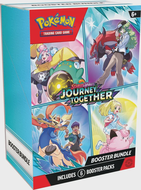 POKEMON TCG JOURNEY TOGETHER BOOSTER BUNDLE-TCG-Juegos de Mesa-Akibara Xpress