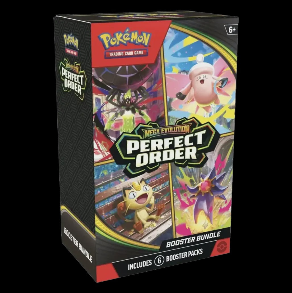 POKEMON TCG MEGA EVOLUTION PERFECT ORDER BOOSTER BUNDLE ESPANOL-TCG-POKEMON-Akibara Xpress