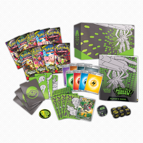 POKEMON TCG MEGA EVOLUTION PERFECT ORDER ELITE TRAINER BOX INGLES-TCG-POKEMON-Akibara Xpress