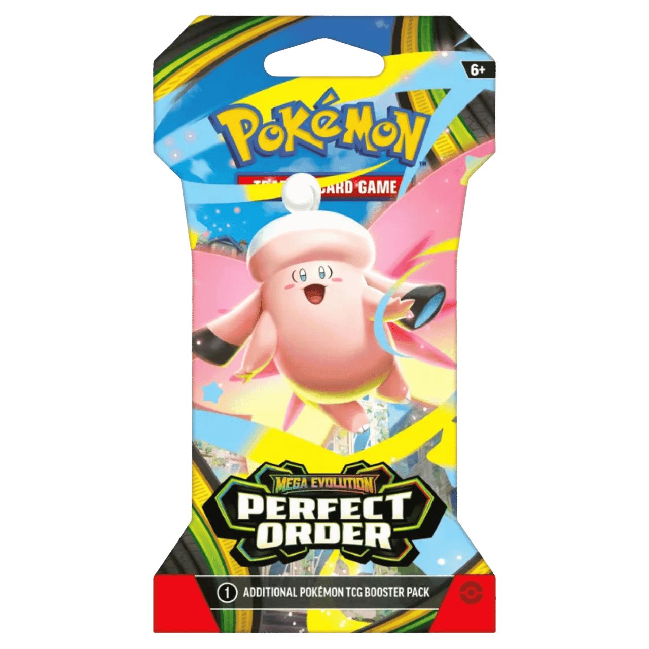 POKEMON TCG MEGA EVOLUTION PERFECT ORDER SLEEVED BOOSTER INGLES-TCG-POKEMON-Akibara Xpress
