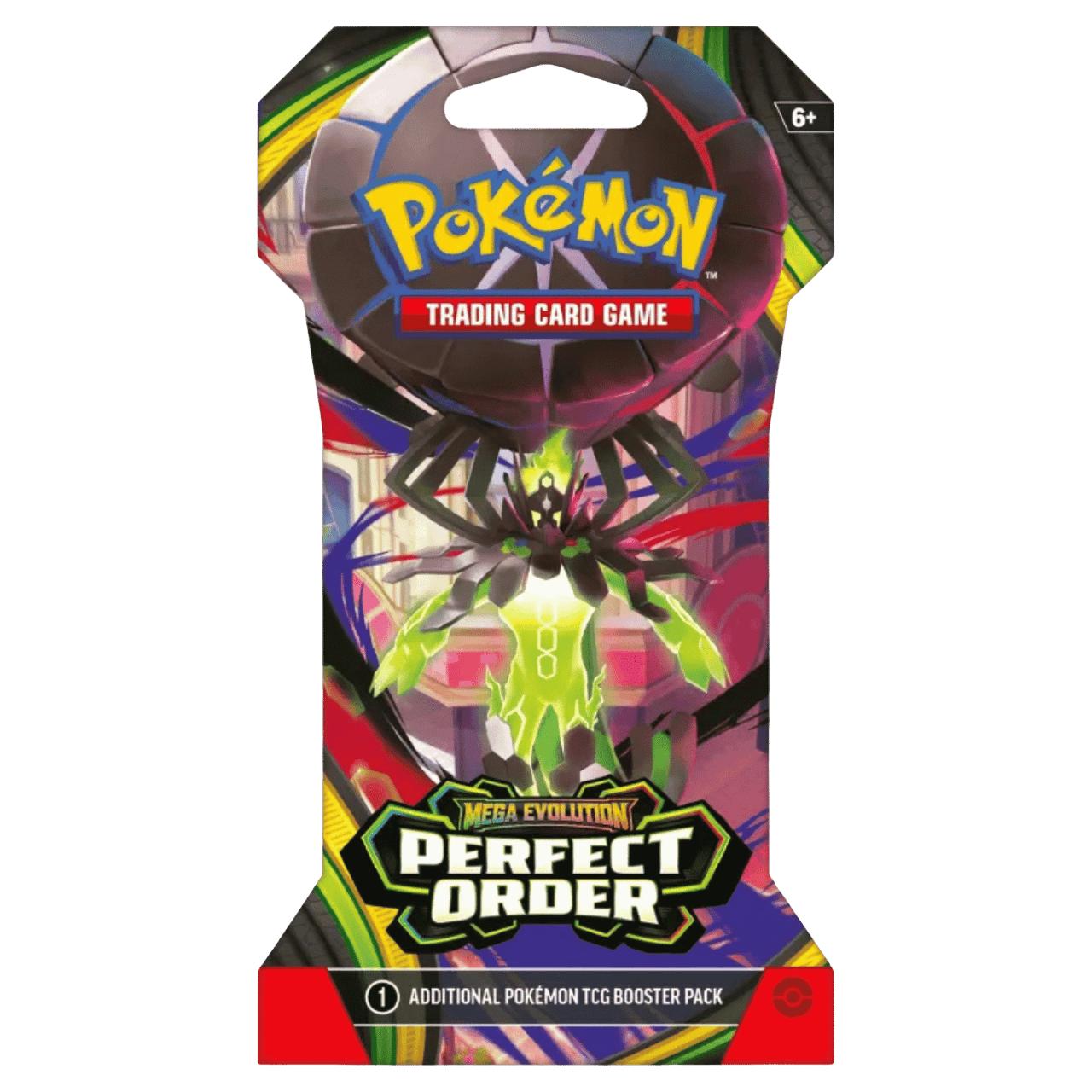 POKEMON TCG MEGA EVOLUTION PERFECT ORDER SLEEVED BOOSTER INGLES-TCG-POKEMON-Akibara Xpress