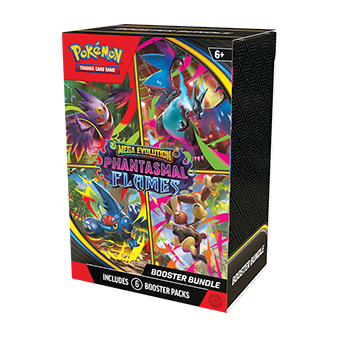 POKEMON TCG PHANTASMAL FLAMES BOOSTER BUNDLE ESPANOL-TCG-Juegos de Mesa-Akibara Xpress