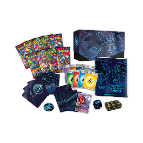 POKEMON TCG PHANTASMAL FLAMES ELITE TRAINER BOX INGLES-TCG-Juegos de Mesa-Akibara Xpress
