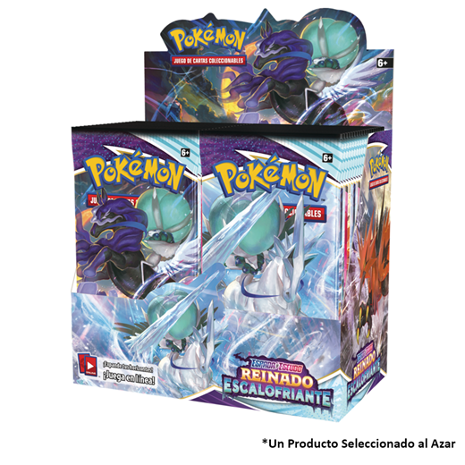POKEMON TCG REINADO ESCALOFRIANTE BOOSTER-TCG-Juegos de Mesa-Akibara Xpress