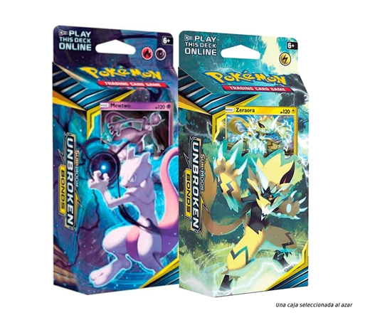 POKEMON TCG SM10 UNBROKEN BONDS PCD ES (DECK)-Juegos De Mesa-PANINI-Akibara Xpress
