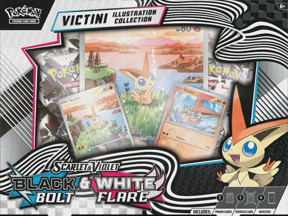 POKEMON TCG UNOVA VICTINI ILLUSTRATION COLLECTION INGLES-TCG-Juegos de Mesa-Akibara Xpress