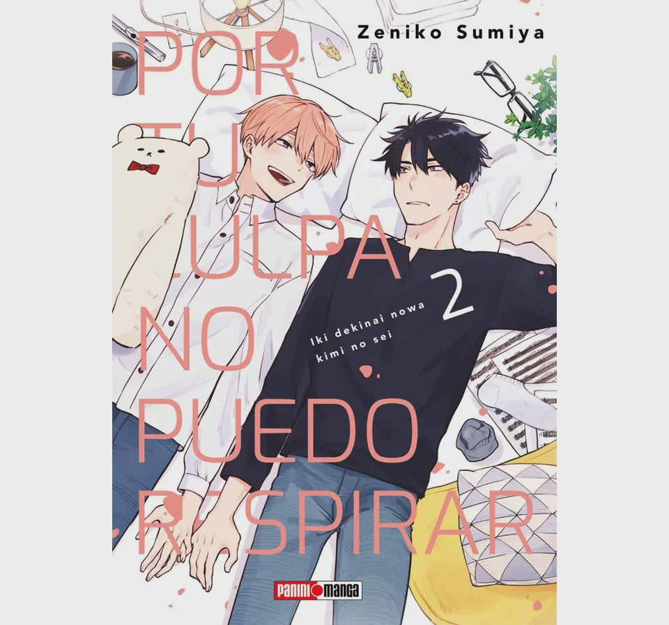 POR TU CULPA NO PUEDO RESPIRAR N.2-Mangas Panini-PANINI-Akibara Xpress