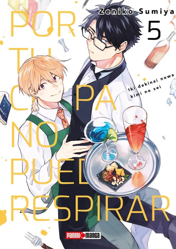 POR TU CULPA NO PUEDO RESPIRAR N.5-Mangas Panini-PANINI-Akibara Xpress