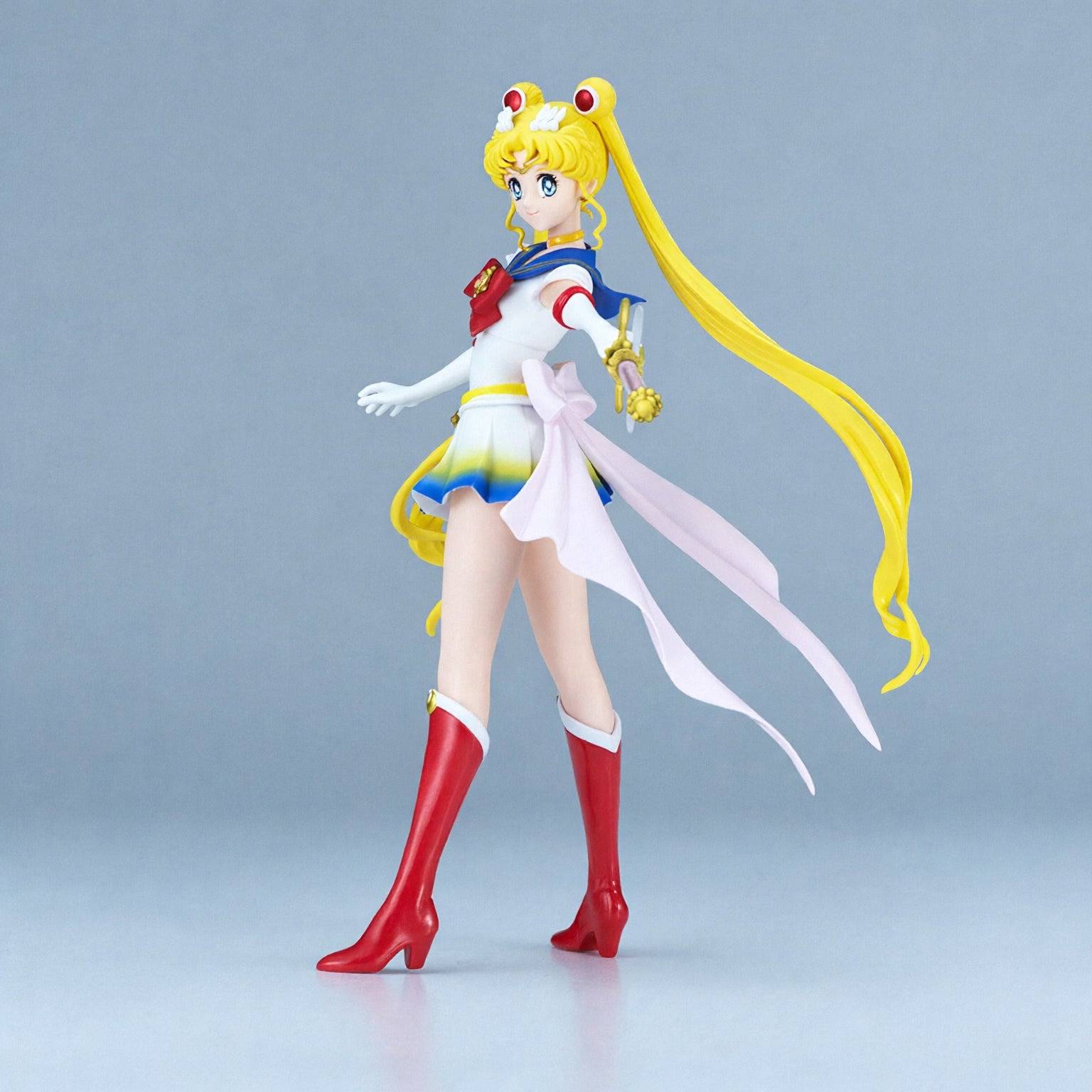 PRETTY GUARDIAN SAILOR MOON ETERNAL THE MOVIE SUPER SAILOR MOON II VERSION A GLITTER & GLAMOURS STATUE-Figuras-BANPRESTO-Akibara Xpress