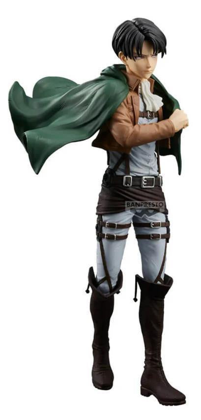 PREVENTA ATTACK ON TITAN GRANDISTA LEVI-Figuras-BANPRESTO-Akibara Xpress