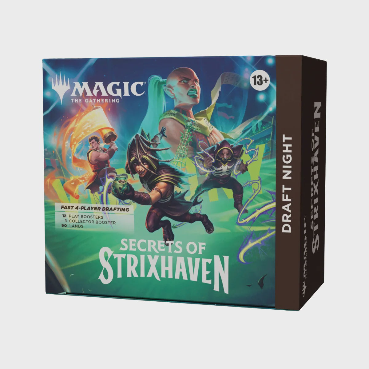 PREVENTA MAGIC THE GATHERING TCG SECRETS OF STRIXHAVEN DRAFT NIGHT INGLES-TCG-WIZARDS OF THE COAST-Akibara Xpress