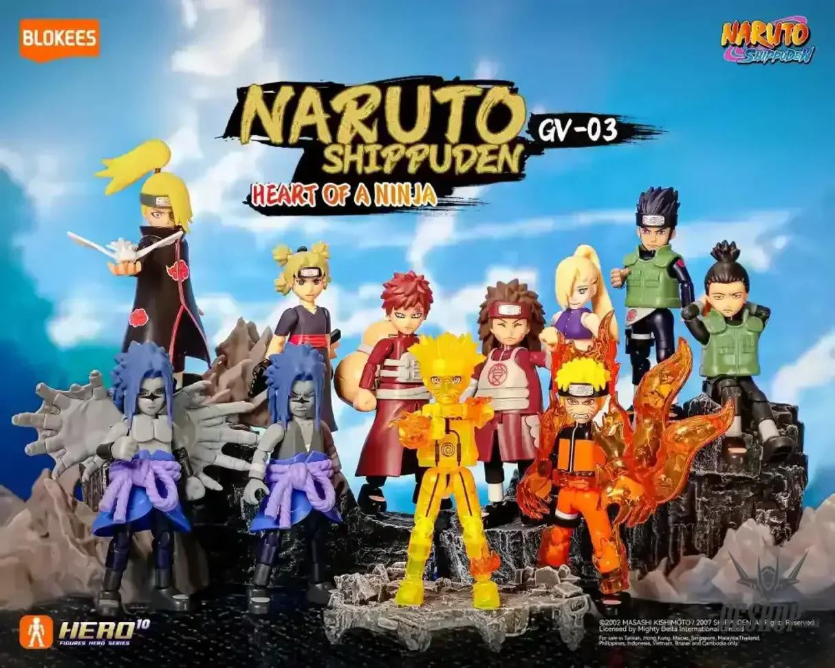 PREVENTA NARUTO GALAXY VERSION 03 HEART OF A NINJA-Figuras-BLOKEES-Akibara Xpress