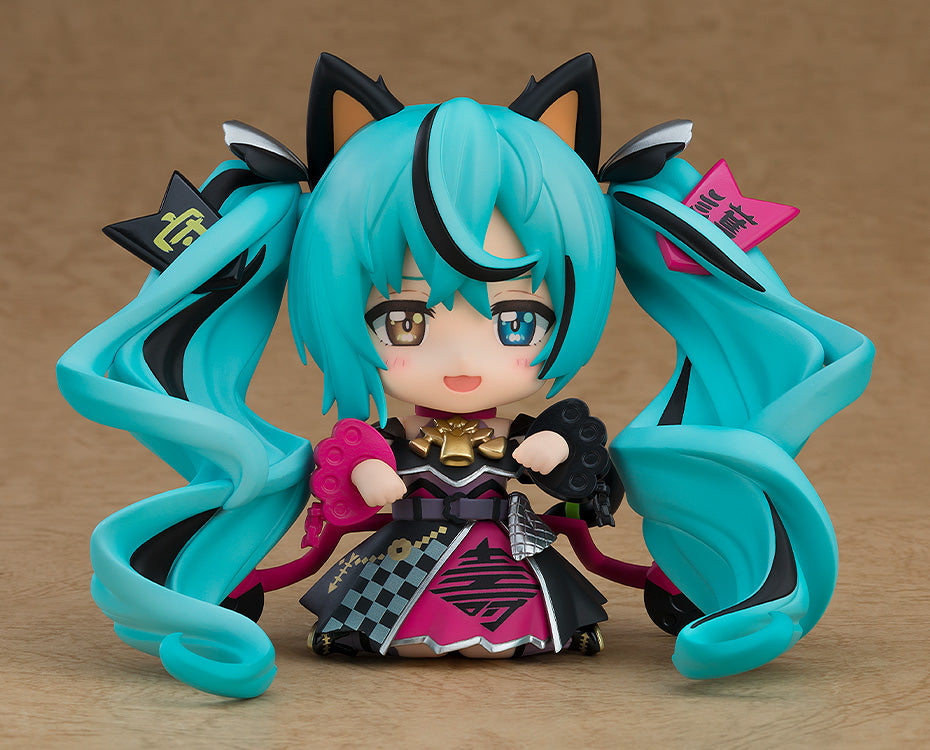 PREVENTA NENDOROID HATSUNE MIKU: BLACK MANEKI MIKU VER.-Figuras-GOODSMILE COMPANY-Akibara Xpress