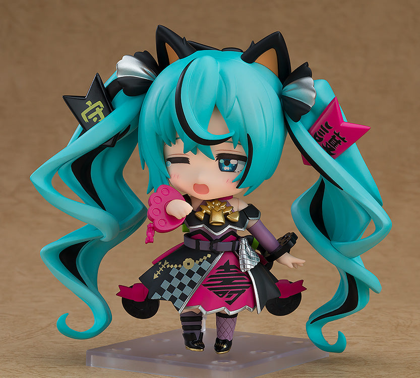 PREVENTA NENDOROID HATSUNE MIKU: BLACK MANEKI MIKU VER.-Figuras-GOODSMILE COMPANY-Akibara Xpress
