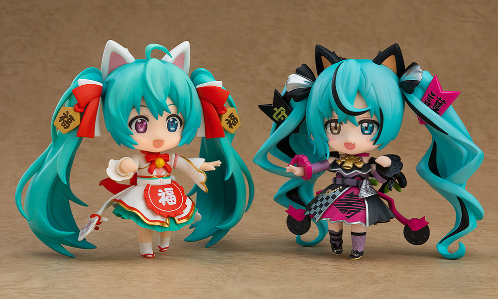 PREVENTA NENDOROID HATSUNE MIKU: BLACK MANEKI MIKU VER.-Figuras-GOODSMILE COMPANY-Akibara Xpress