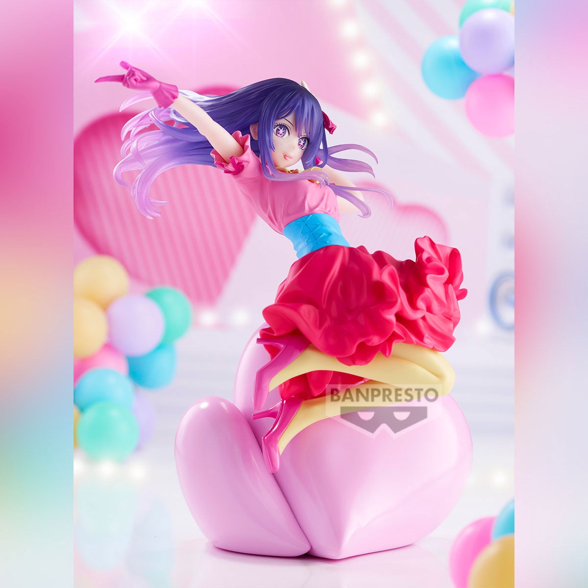 PREVENTA OSHI NO KO ESPRESTO POPPIN HEART AI-Figuras-BANPRESTO-Akibara Xpress
