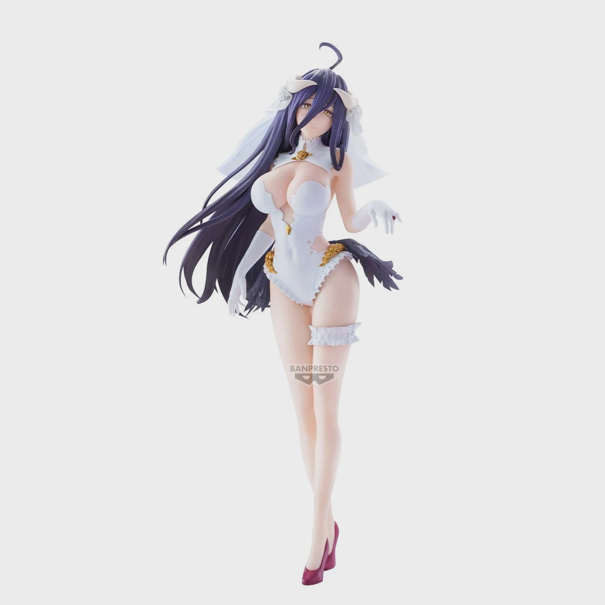 PREVENTA OVERLORD GLITTER & GLAMOURS ALBEDO WEDDING VER-Figuras-BANPRESTO-Akibara Xpress