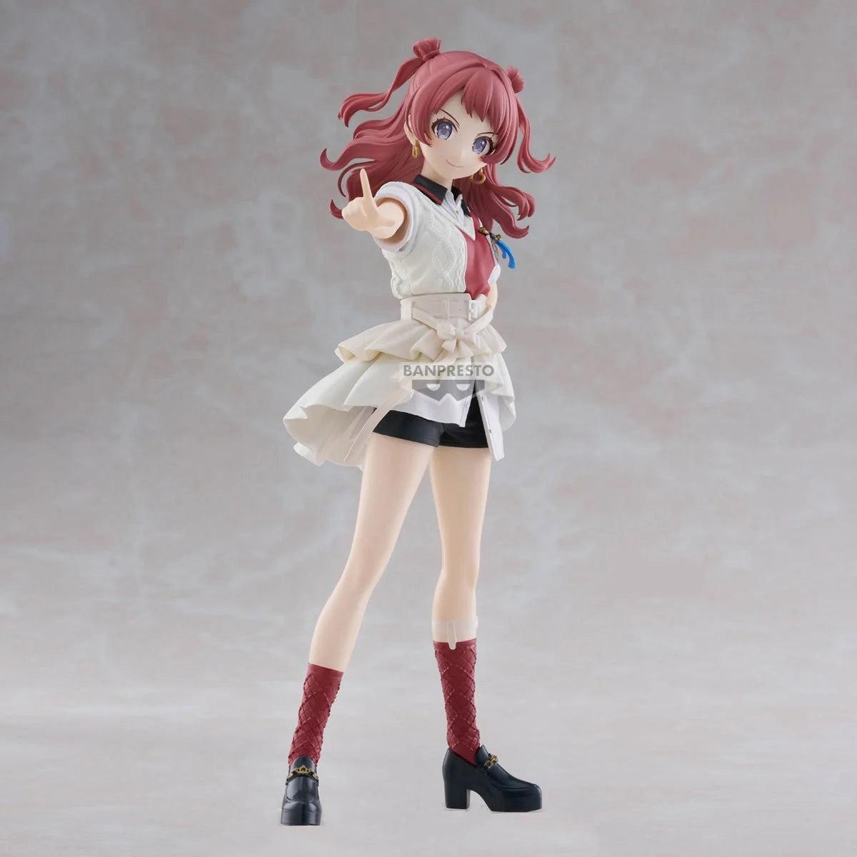 PREVENTA THE IDOLM@STER GAKUEN ESPRESTO-MAJESTIC POSE-SAKI HANAMI-Figuras-BANPRESTO-Akibara Xpress