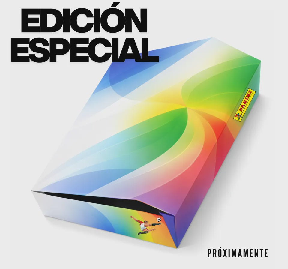 PREVENTA WORLD CUP 2026 TCG PACK CAJA ESPECIAL1 Clasic Tin + 24 Packets)-Comics-PANINI-Akibara Xpress