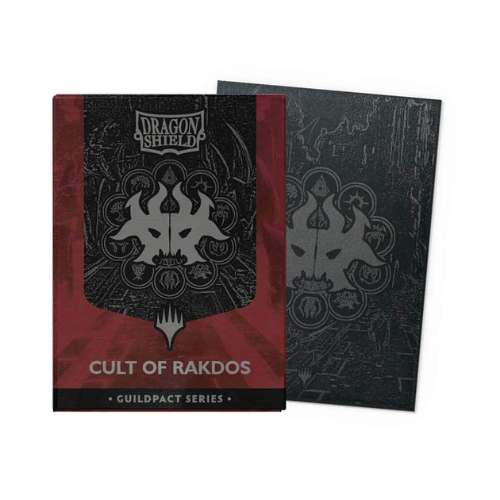 DRAGON SHIELD MICAS STANDARD DUAL MATTE MTG GUILDPACT SERIES CULT OF RAKDOS ART (100 CT)