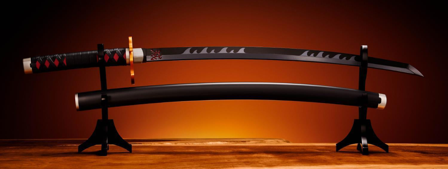 PROPLICA NICHIRIN SWORD (TANJIRO) KYOJUROS HANDGUARD VER-Figuras-DAM-Akibara Xpress