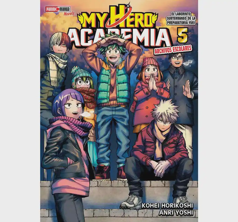 MY HERO ACADEMIA SCHOOL BRIEFS NOVELA N.5