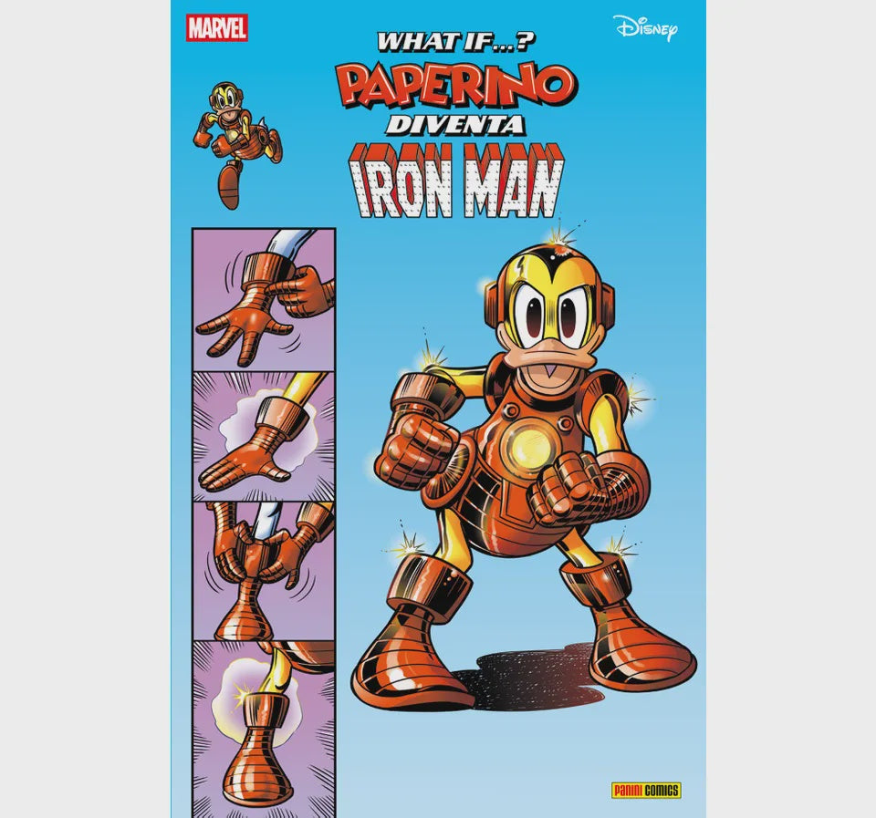 QUÉ PASARÍA SI...? DONALD FUERA IRON MAN-Comics-PANINI-Akibara Xpress