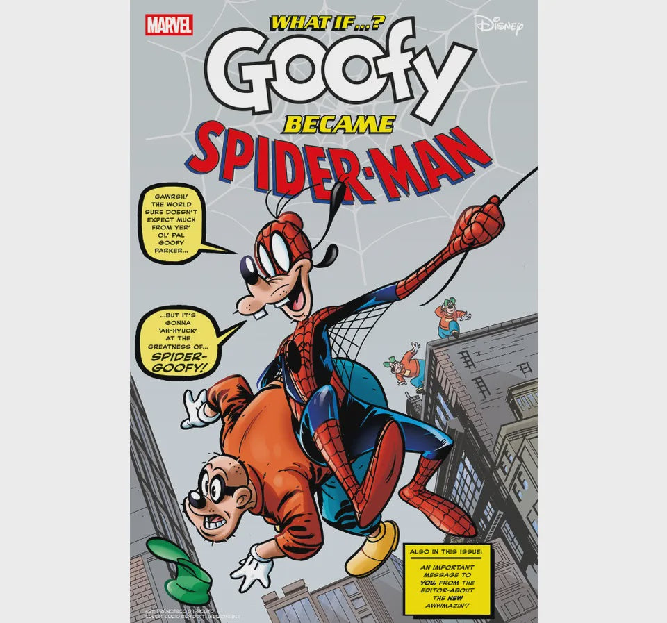 QUÉ PASARÍA SI...? GOOFY FUERA SPIDER-MAN***-Comics-PANINI-Akibara Xpress