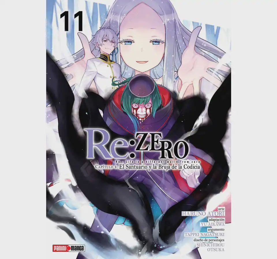 RE: ZERO (CHAPTER FOUR) N.11-Mangas Panini-PANINI-Akibara Xpress