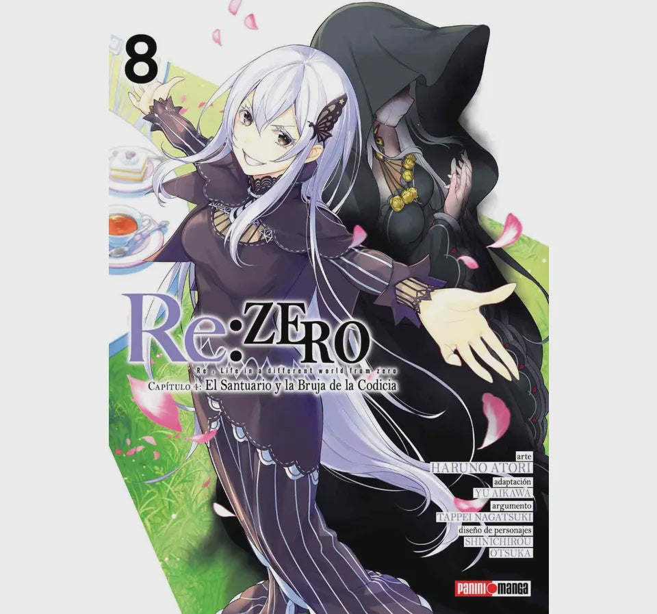 RE: ZERO (CHAPTER FOUR) N.8-Mangas Panini-PANINI-Akibara Xpress