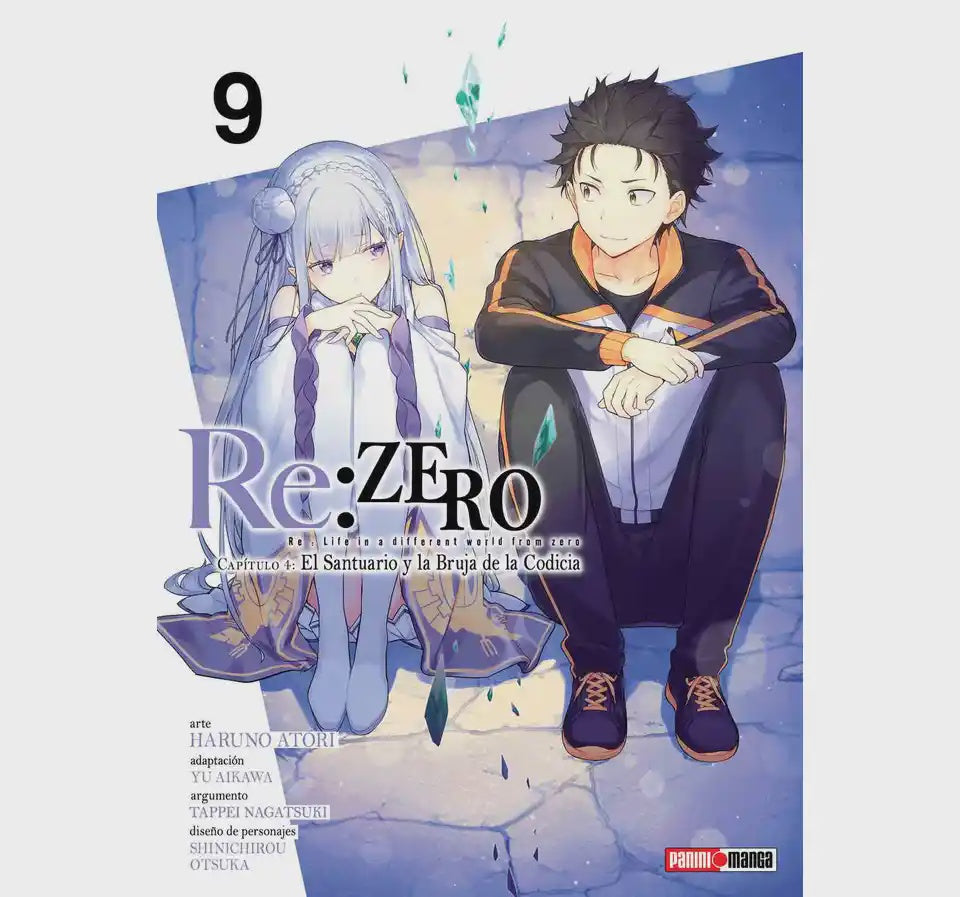 RE: ZERO (CHAPTER FOUR) N.9-Mangas Panini-PANINI-Akibara Xpress