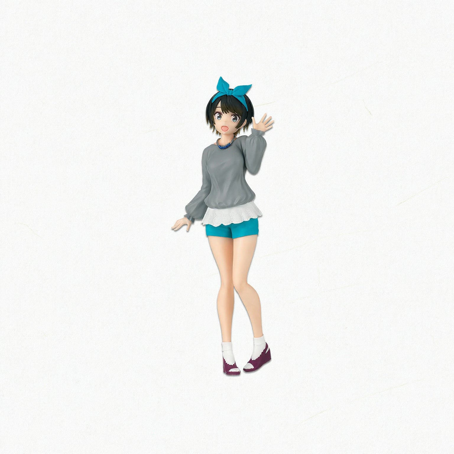 Rent-A-Girlfriend Ruka Sarashina Exhibition Ver. Statue-Figuras-BANPRESTO-Akibara Xpress