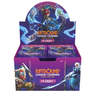 RIFTBOUND TCG SET 3 UNLEASHED BOOSTER DISPLAY-TCG-RIOT-Akibara Xpress