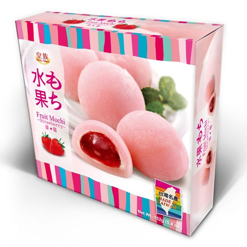 Royal Fruit Mochi Strawberry 132g-Alimentos-Pockys-Akibara Xpress