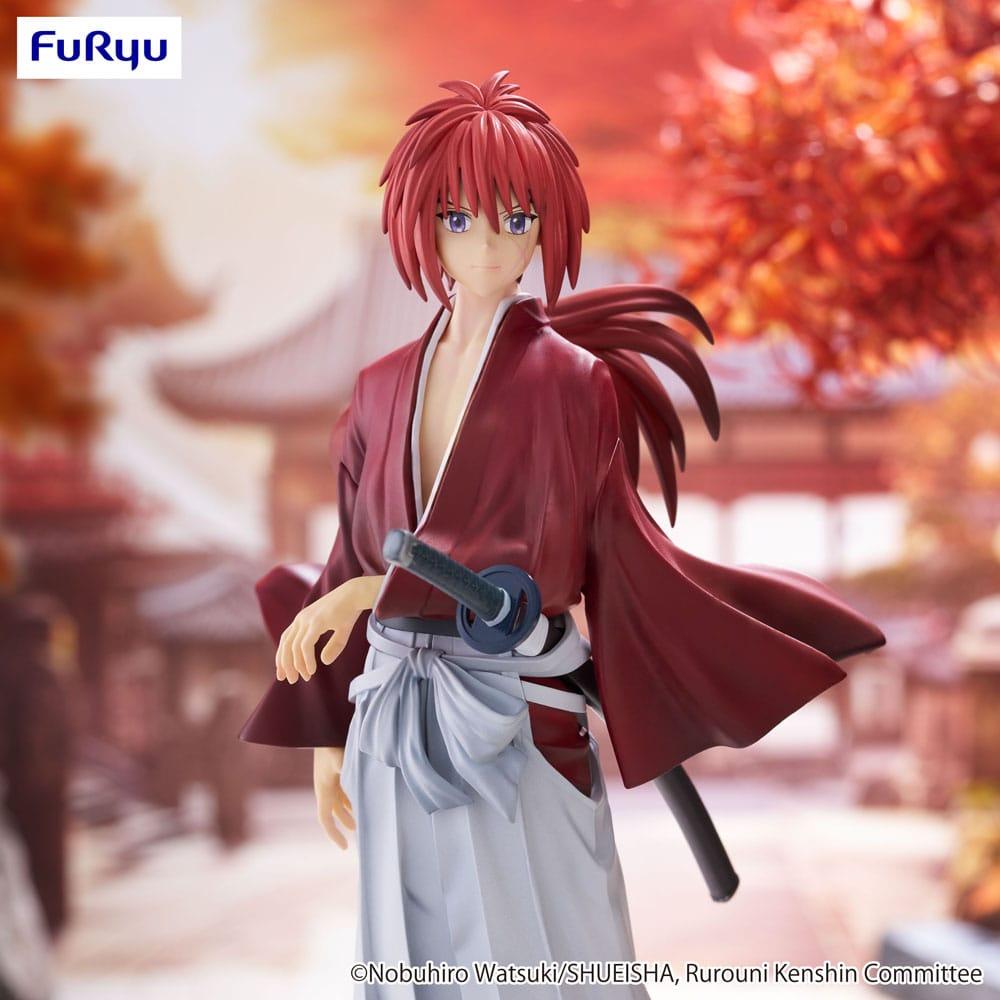 RUROUNI KENSHIN MEIJI KENKAKU ROMANTAN TRIOTRYIT FIGURE KENSHIN HIMURA-Figuras-FURYU-Akibara Xpress
