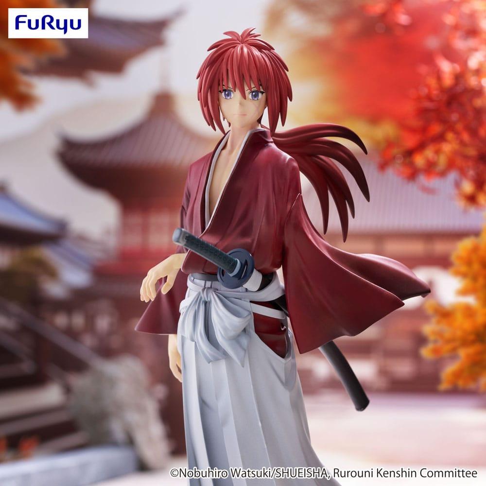 RUROUNI KENSHIN MEIJI KENKAKU ROMANTAN TRIOTRYIT FIGURE KENSHIN HIMURA-Figuras-FURYU-Akibara Xpress