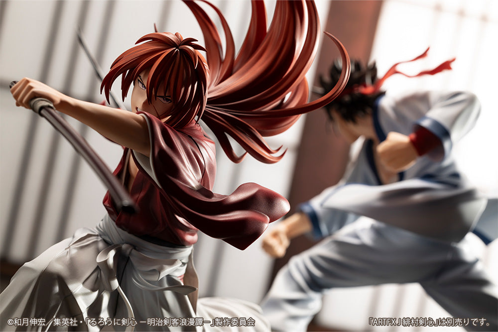 RUROUNI KENSHIN: MEIJI SWORDSMAN ROMANTIC STORY ARTFX J SAGARA SANOSUKE-Figuras-Kotobukiya-Akibara Xpress