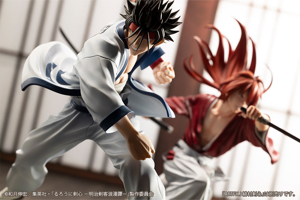 RUROUNI KENSHIN: MEIJI SWORDSMAN ROMANTIC STORY ARTFX J SAGARA SANOSUKE-Figuras-Kotobukiya-Akibara Xpress