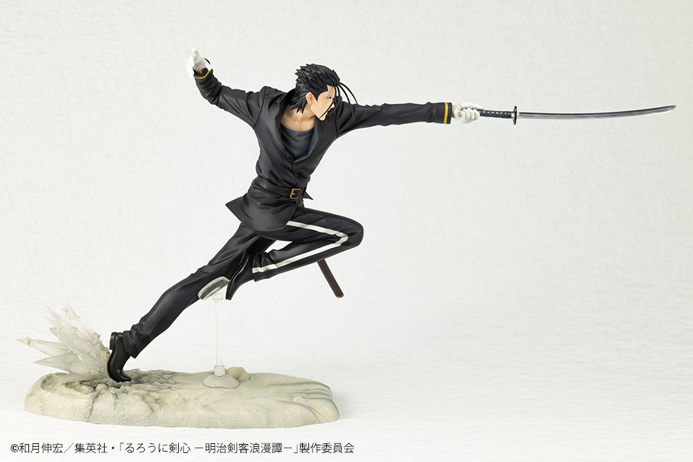 RUROUNI KENSHIN: MEIJI SWORDSMAN ROMANTIC STORY ARTFX J SAITO HAJIME-Figuras-Kotobukiya-Akibara Xpress