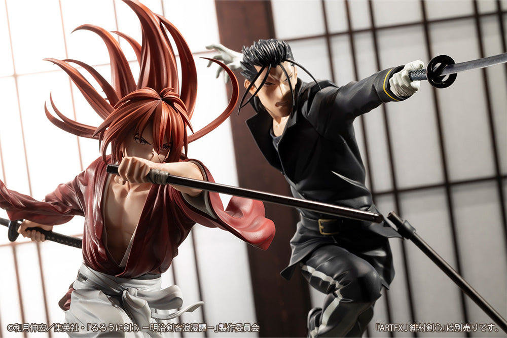 RUROUNI KENSHIN: MEIJI SWORDSMAN ROMANTIC STORY ARTFX J SAITO HAJIME-Figuras-Kotobukiya-Akibara Xpress